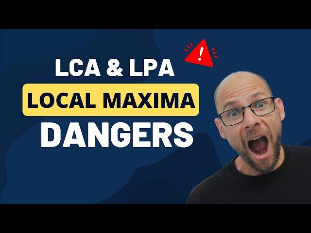 Latent Class & Profile Analysis: The Danger of Local Maxima