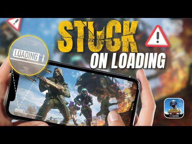 How to fix PUBG Mobile Stuck on Loading Screen Issue on iPhone | Solve PUBG Keeps Loading