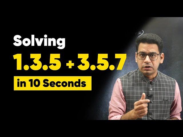 Solve sum of this series in 10 seconds | IIT JEE Short Cuts & Tricks | | Mathongo | Anup Sir