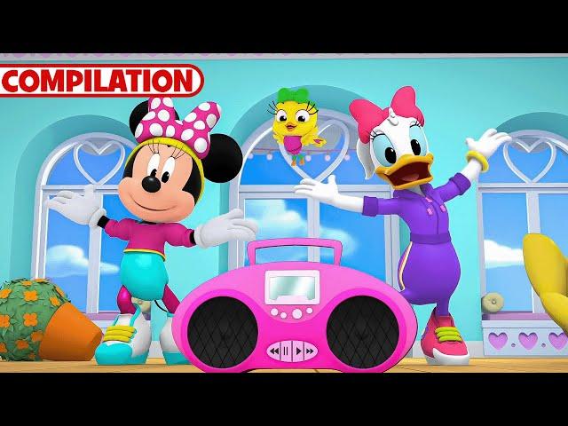 Minnie's Bow-Toons!  | NEW 20 Minute Compilation | Part 4 | Party Palace Pals | @disneyjunior