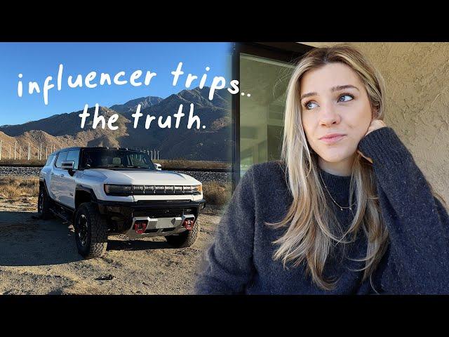 the truth about influencer trips... + come on one with me!