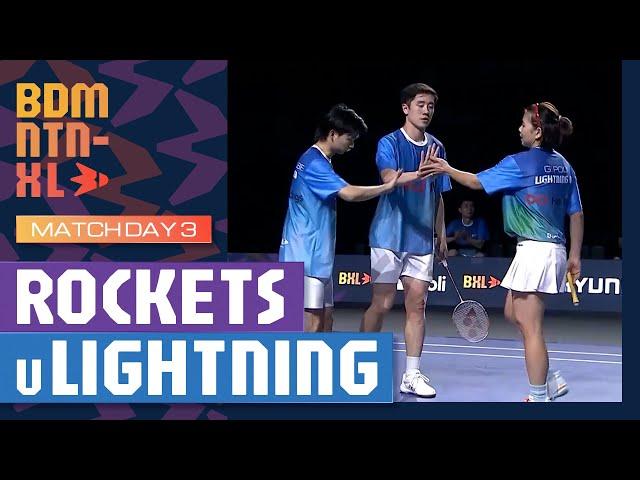 [BDMNTN-XL] Highlights - ROCKETS vs LIGHTNING | BDMNTN-XL 2024