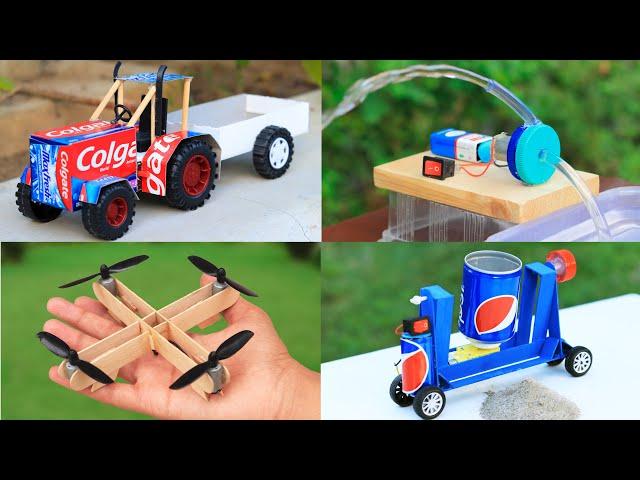 4 Amazing Things You Can Make At Home | Awesome DIY Toys | Homemade Inventions