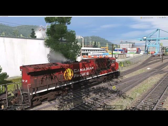 Trainz Railroad Simulator 2022 (TRS22) - GE AC4400CW - Steel Delivery - 4K UHD