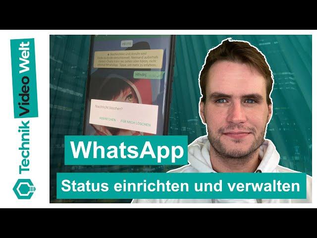 WhatsApp  Status einrichten und verwalten ️