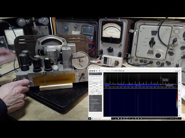 Viking EMU61 Tube Radio Video #6 - Image Rejection Part B