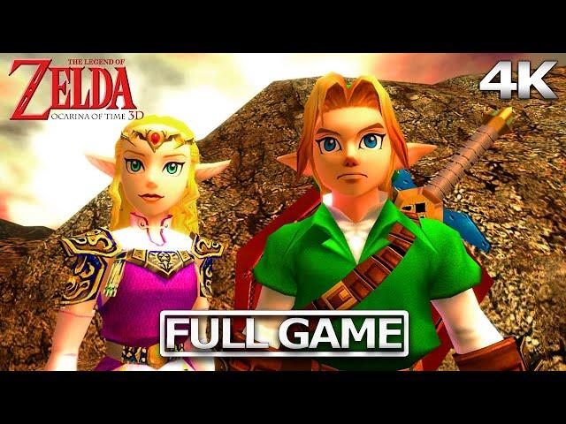 ZELDA: OCARINA OF TIME 3D Full Gameplay Walkthrough / No Commentary 【FULL GAME】4K UHD