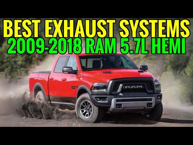 Best Custom Exhausts for 4th Gen. RAM 1500 5.7L HEMI V8!