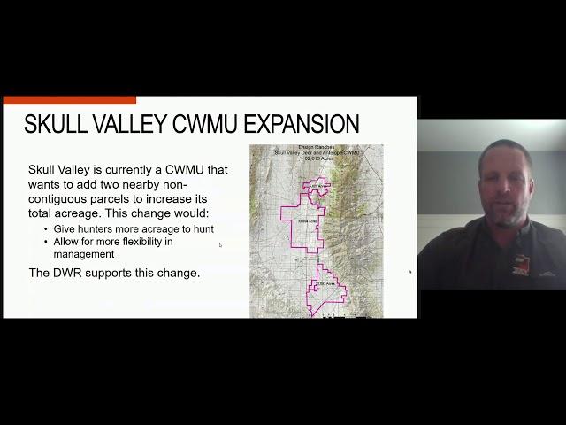 2021 CWMU and LOA Recommendations   Chad Wilson