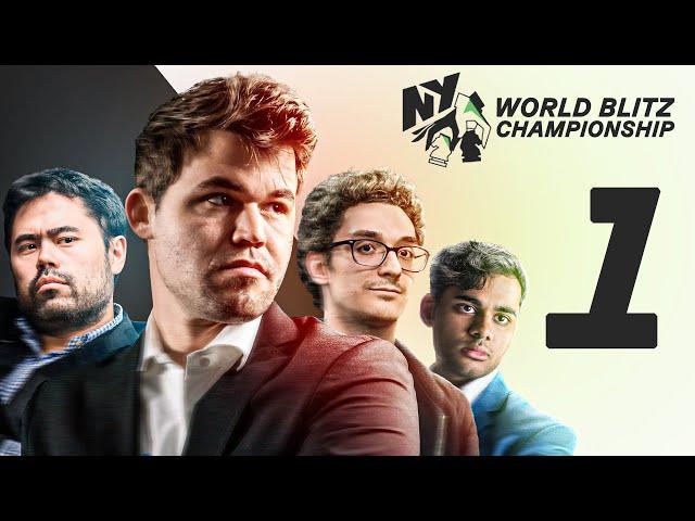 World Blitz Chess Championship 2024 | Day 1