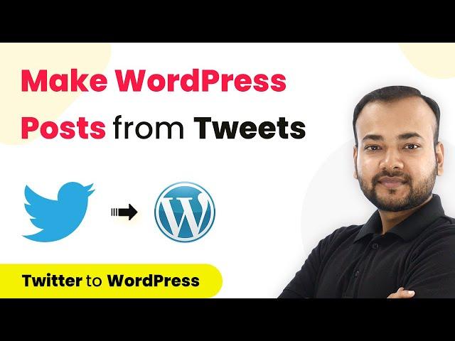 How to Make New WordPress Posts from your New Tweets - Twitter WordPress Integration