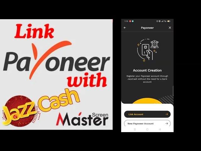 How To Link Payoneer Account in Jazz Cash Account by using Jazz Cash App