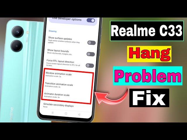 Realme C33 Hang Problem Fix | HM Technical