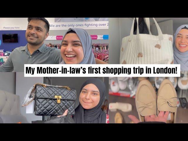 struggles of shopping with a baby & Yasir’s thoughts on his mum being here 