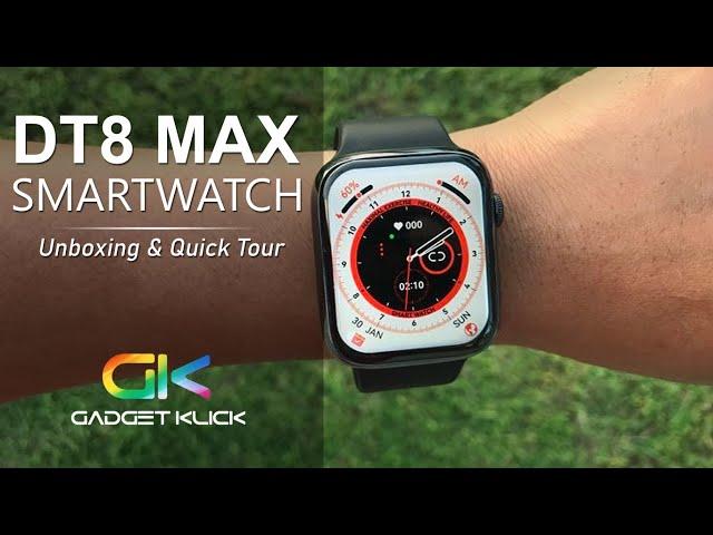 Best Series 8 Clone DT8 MAX Smartwatch Unbox-2.0' Screen Temperature Permenant AOD