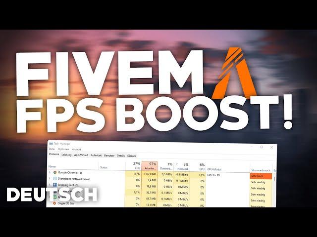 FiveM: FPS/Frames BOOST/ERHÖHEN! | Tutorial | Deutsch | 2024