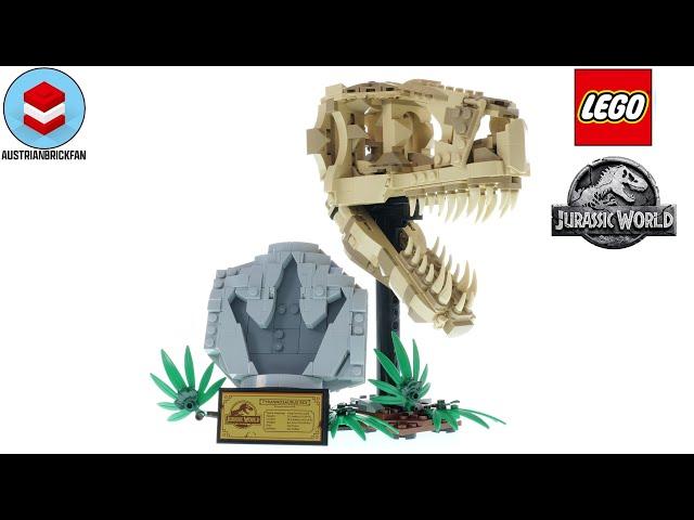 LEGO Jurassic World 76964 Dinosaur Fossils: T. rex Skull – LEGO Speed Build Review