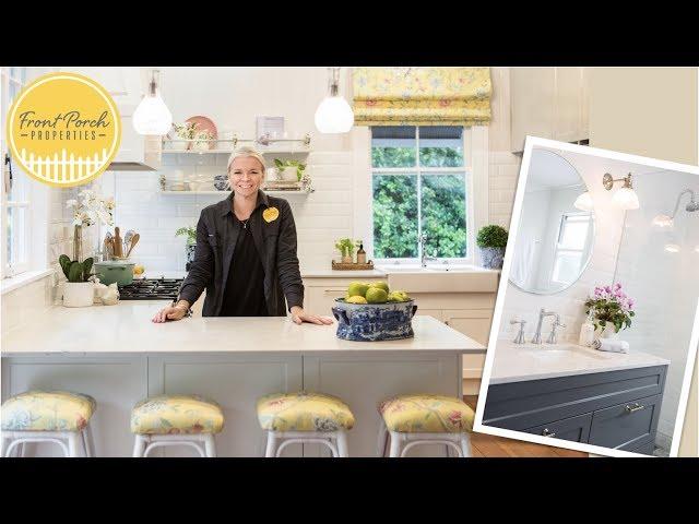 REVEAL! Watch our Cottage-Luxe Kitchen & Modern-Classic Bathroom Walk-through