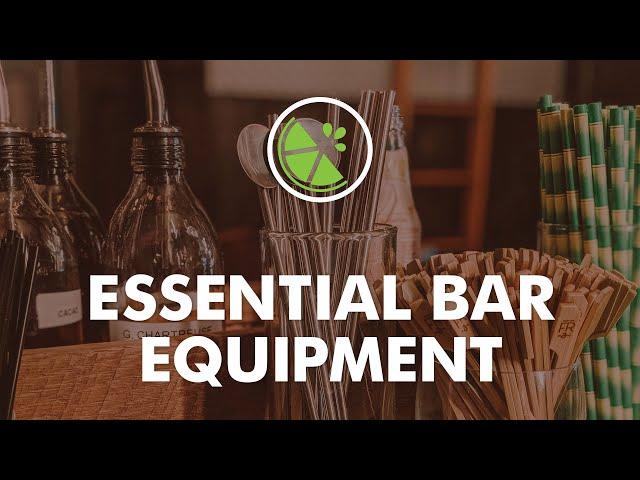 Essential Bar Equipment | Start Bartending