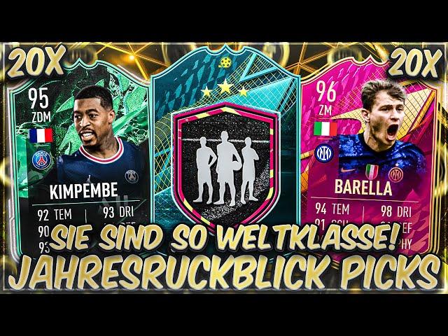 SO WELTKLASSE! 20x DIE BESTE JAHRESRÜCKBLICK SBC in GANZ FIFA 22