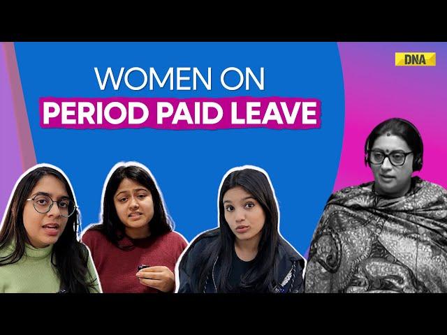 Paid Period Leave: Smriti Irani's Controversial Comment On Periods Sparks Debate Among Women