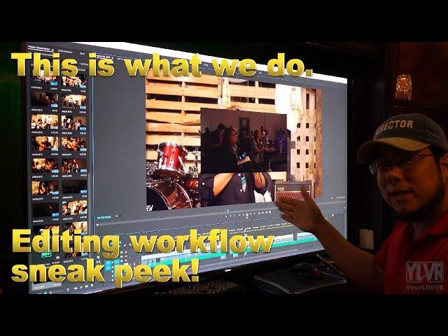 Vlog #7 - Our editing workflow. Sneak Peek!