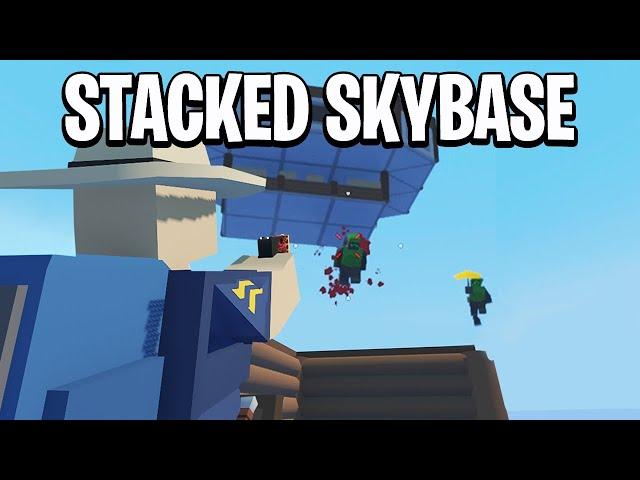 Skybase Owner Logged In During Stacked Base Raid | Unturned