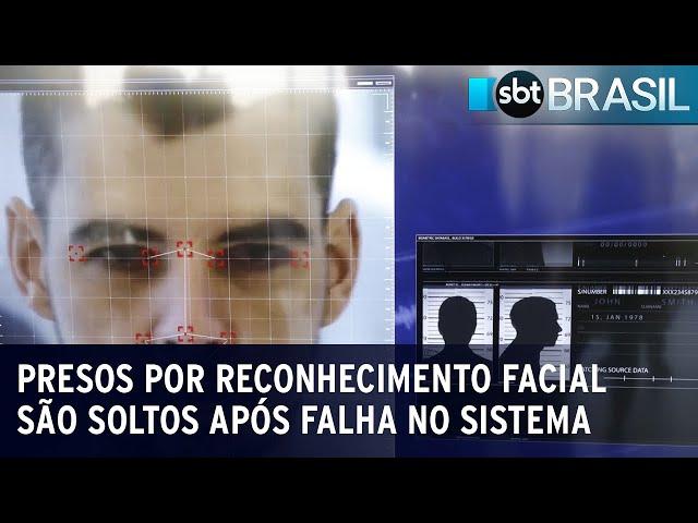 Presos por reconhecimento facial são soltos no Rio após falha no sistema | SBT Brasil (05/01/24)