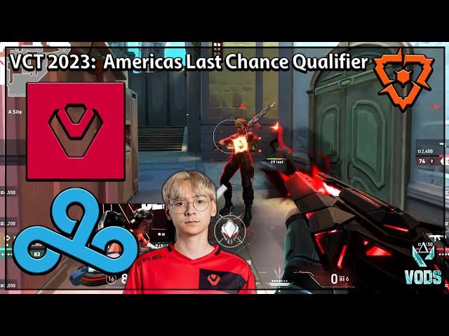 Sentinels vs C9 Epic Match |  Americas Last Chance Qualifier