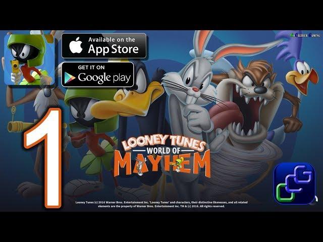 Looney Tunes World Of Mayhem Android iOS Walkthrough - Gameplay Part 1