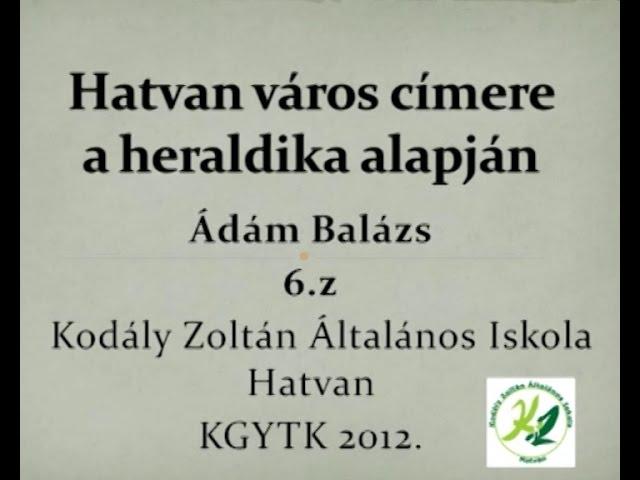 Ádám Balázs előadása