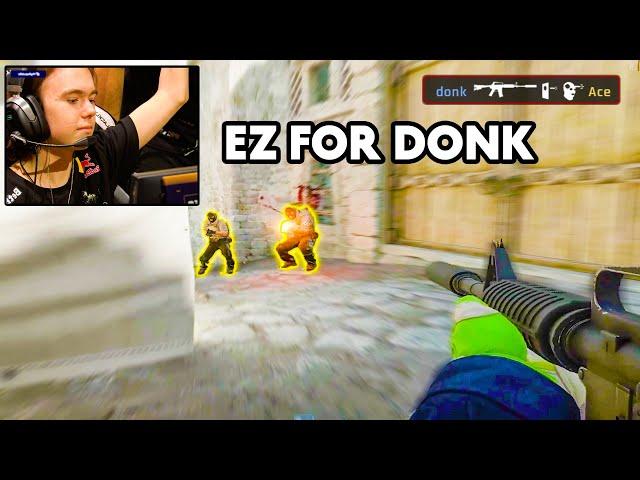 donk outperforms everyone and gets the Ace! CS2 Highlights