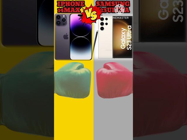 samsungS-23 ultra vs iphone14 max comparison fact #ytshorts #iphone#samsungs23#viralshorts