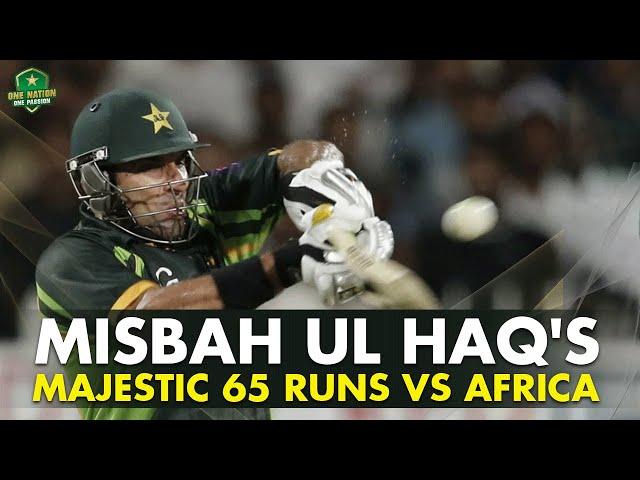 Misbah-ul-Haq's Dominating Batting Display vs South Africa 4th ODI, 2013 | PCB