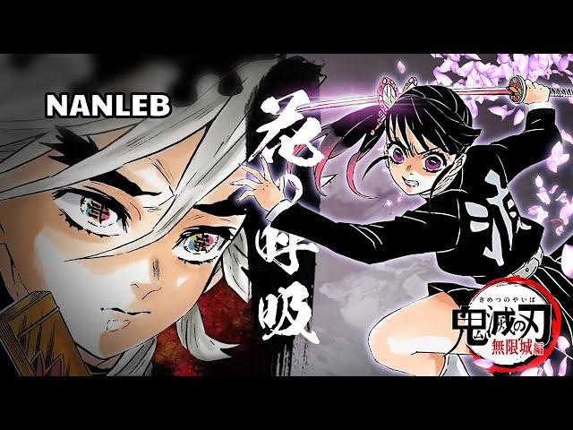 【鬼滅の刃】無限城編 Part 2 Kanao vs Douma|栗花落カナヲvs童磨(どうま)|Demon Slayer Manga Animation|Fan-Animation | Nanleb