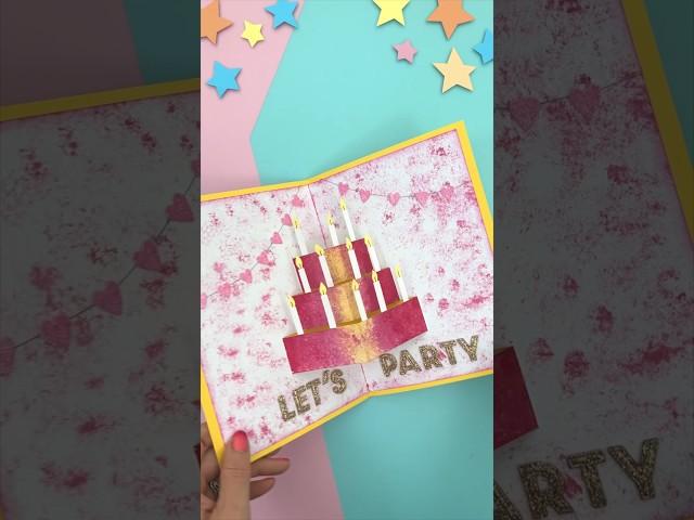 Pop-UpBiRTHDaY CaKePaper Crafts  