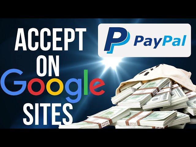 How to Create a PayPal Product Payment Button To Accept Payment on Your Google Sites