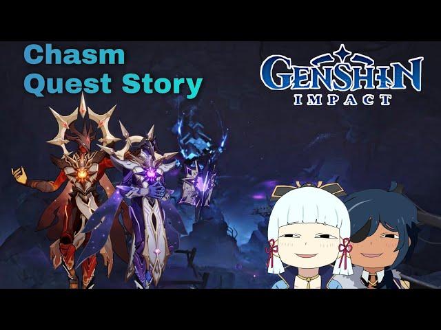 Mini Boss Chasm Story Quest !!! Vs Abyss Lector Egill and Agnarr | Genshin Impact 2.6