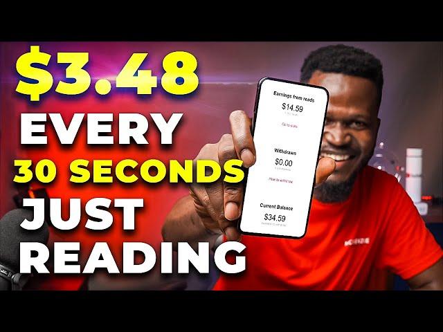 Earn $3.48 Every 30 Seconds READING STORIES (Make Money Online)