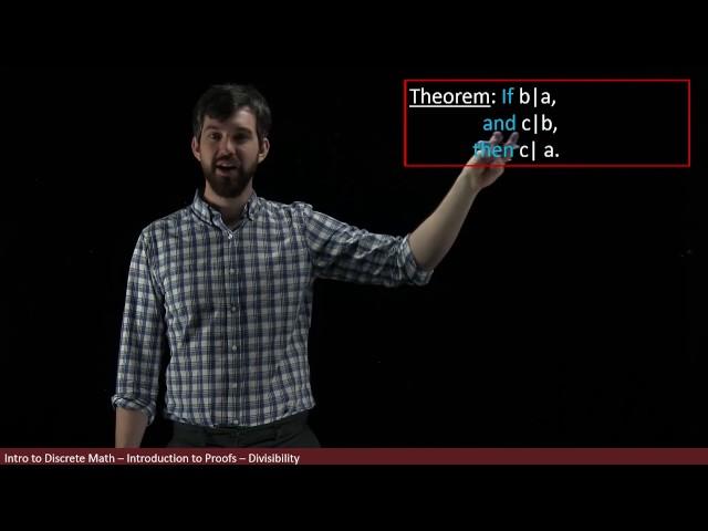 Proving that divisibility is transitive