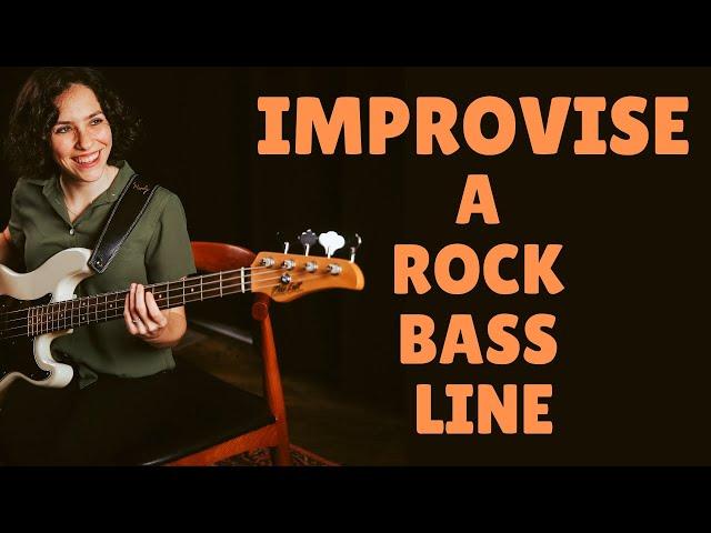 Improvising A Rock Bass Line: Learn How To Create Your Own Bass Line For Rock And Country Songs