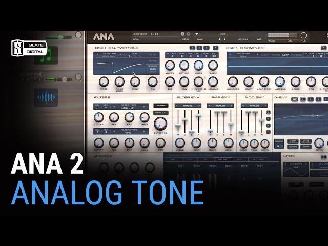 Getting More Analog Tone from ANA 2