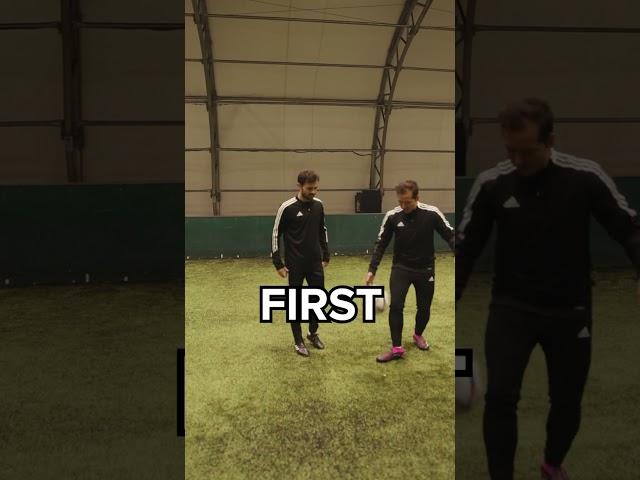 Bernardo Silva learns freestyle trick in literal seconds...