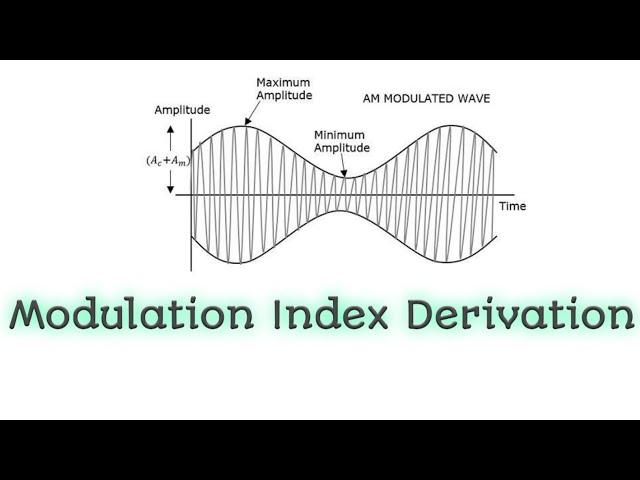 Modulation Index Derivation