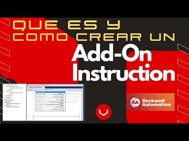  How to EASY create an Add-On Instruction? || STUDIO 5000 || Allen Bradley PLC Programming