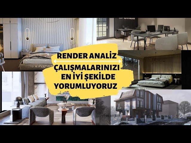 3D Render Analiz - En İyi Render Yorum Videosu !