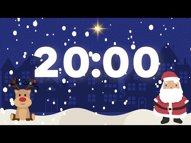 20 Minute Christmas Timer with Music 