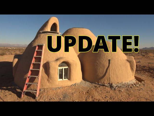Superadobe Home Build Update - How Have the Structures Progressed in a Year?