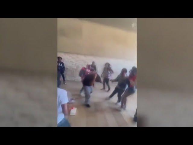 Hundreds of teens involved in large brawl at Del Amo Mall