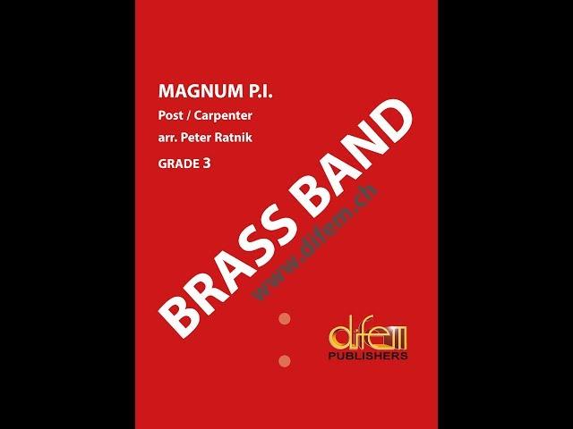 Magnum PI - AUDIO & SCORE Brass Band